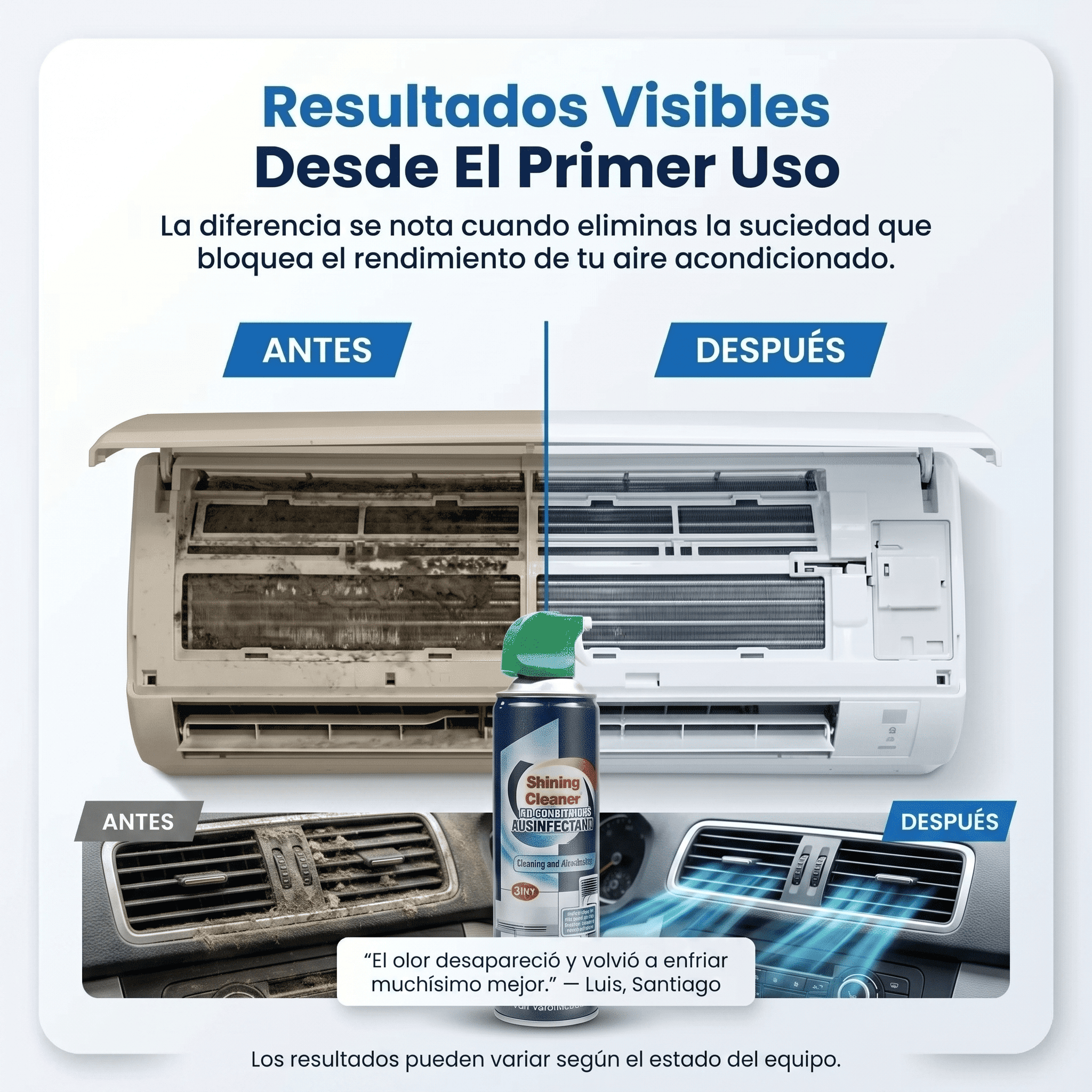 Polarix™ — Limpiador Profesional de Bobinas para Restaurar el Frío de Tu Aire Acondicionado